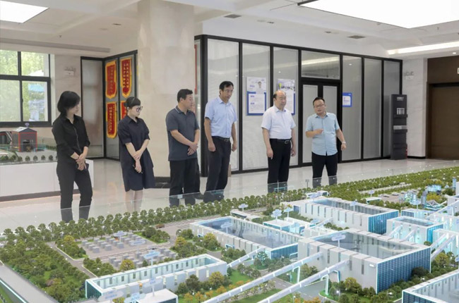 河南省市场监督管理局一行莅临中誉鼎力调研