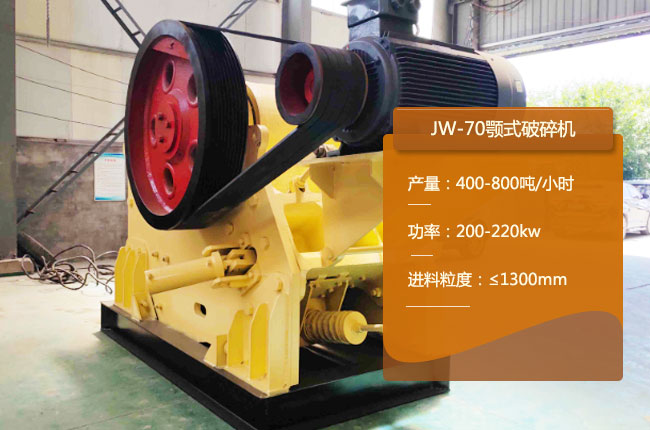 JW-70鄂式粗碎机，JW-70鄂式碎石机