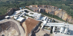 登封嵩基建材二期时产1300-1500吨砂石骨料生产线