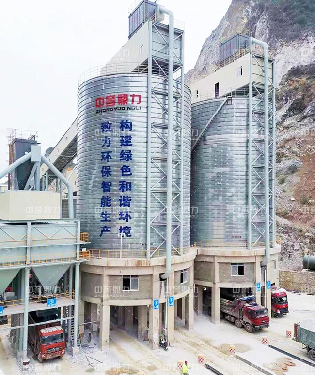 中誉鼎力承建桂林市金山化工年产500万吨石灰石砂石骨料生产线成功试运行