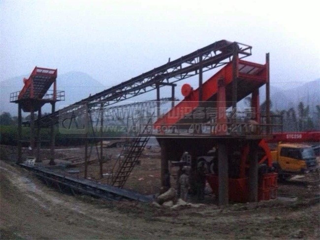 工程破碎机生产线