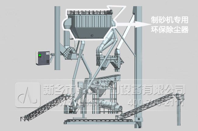 脉冲袋式除尘器结构图 脉冲袋式除尘器结构图