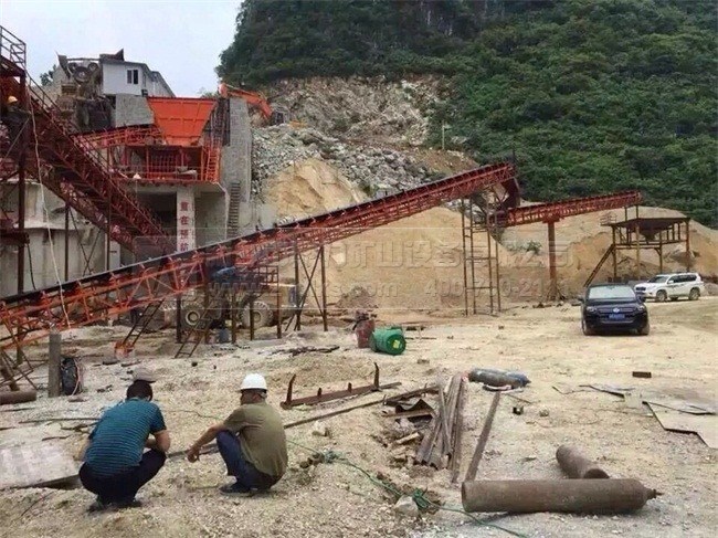 鼎力石料生产线