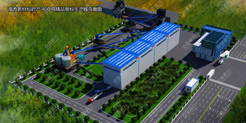 湖南南方新材料时产400吨砂石骨料生产线