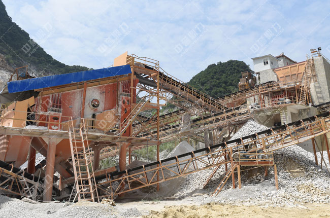 广西柳州顺晟建材有限公司石料生产线