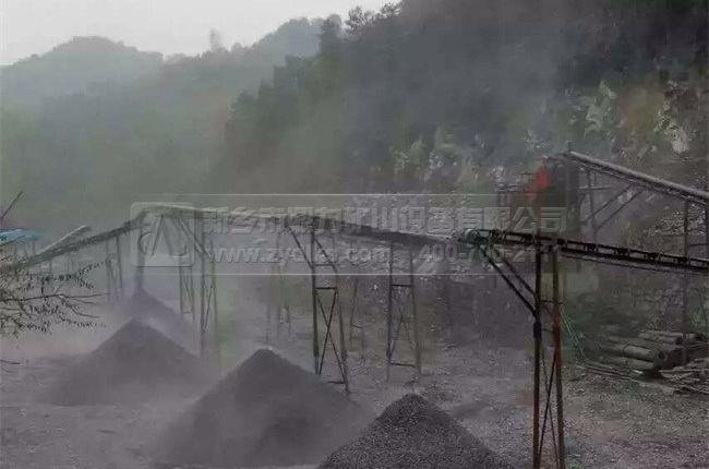 湖南省常德桃源县牛车河乡中铁隧道集团石料生产线