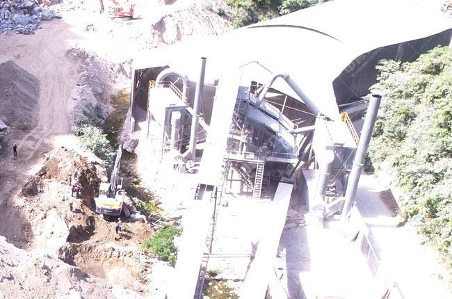 陕西省镇安县天佑建材有限公司石料生产线