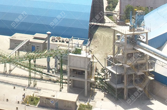 陕西省渭南市陕西实丰水泥股份有限公司时产500吨生产线