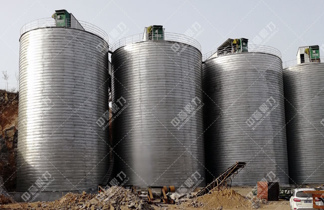 登封市银岭建材有限公司时产600吨石料生产线