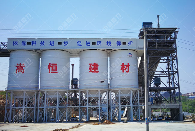 登封市嵩恒建材时产1200-1500吨骨料生产线
