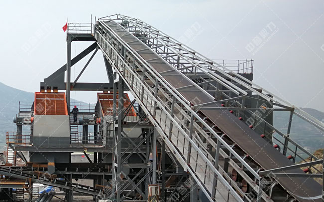 登封市送表乡玉皇建材时产700吨生产线
