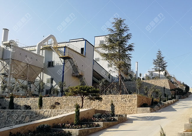登封嵩基建材二期时产1300-1500吨骨料生产线