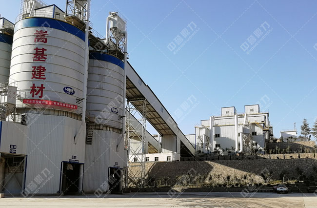 登封嵩基建材二期时产1300-1500吨骨料生产线