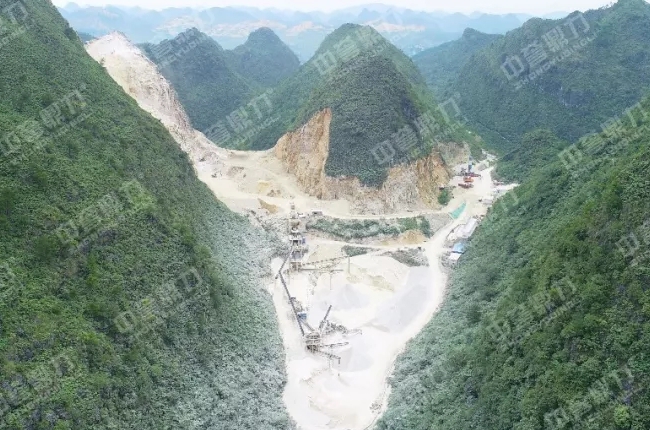 新兴建材生产线远景图