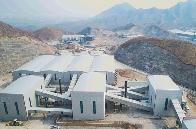 河北保定易县盛奇达建材时产800吨砂石骨料生产线