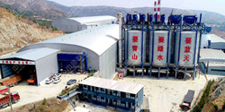 河北武安火焰山时产700-800吨石灰石破碎生产线